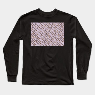 it's raining keys lavender Long Sleeve T-Shirt